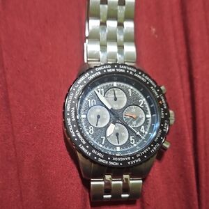 CORTEBERT WORLD CLOCK WATCH